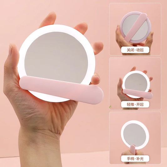 Round shape light mirror