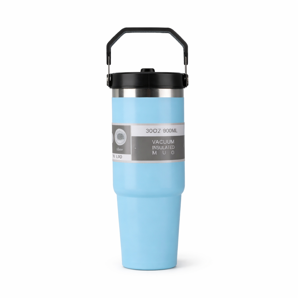Vacuum insulated mug 30 oz metal tumblr