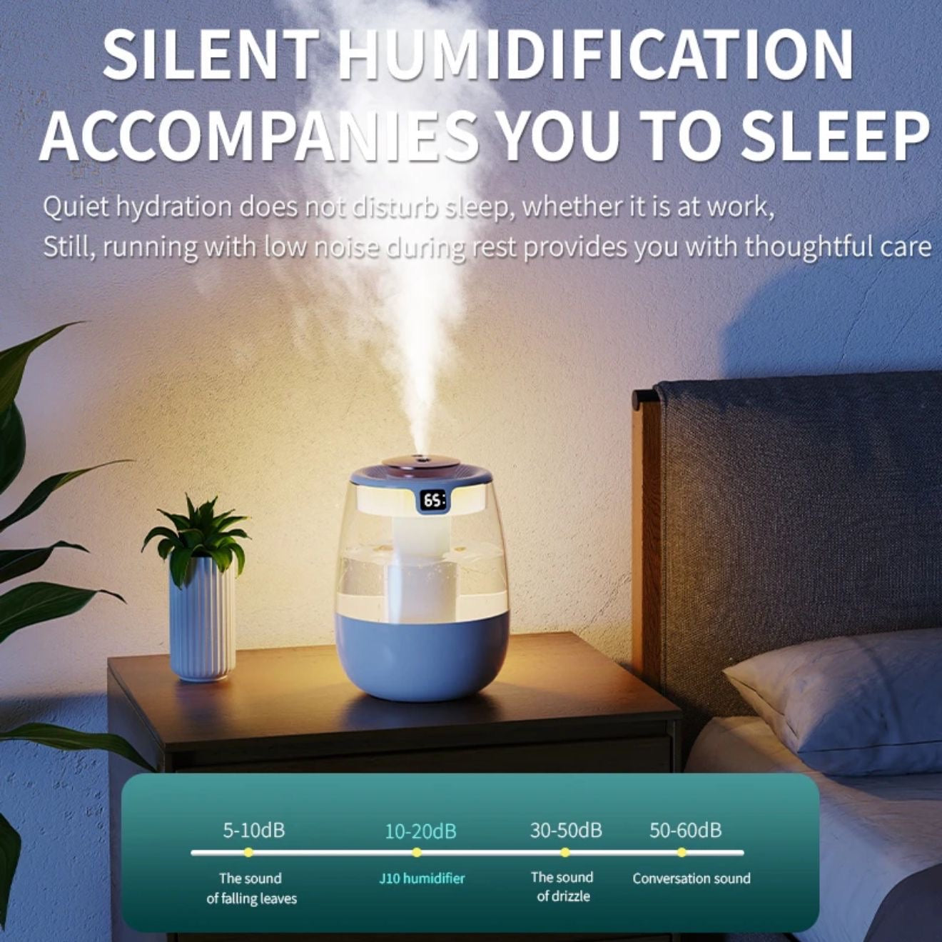 Uv antibacterial and healthy humidifier