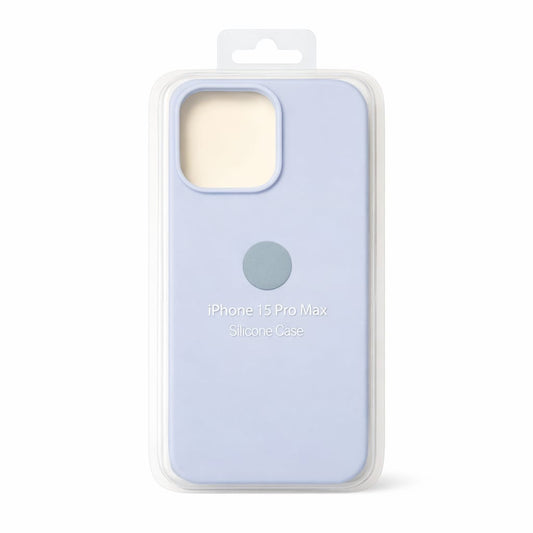 Iphone case Sky Blue 15 pro max silicone
