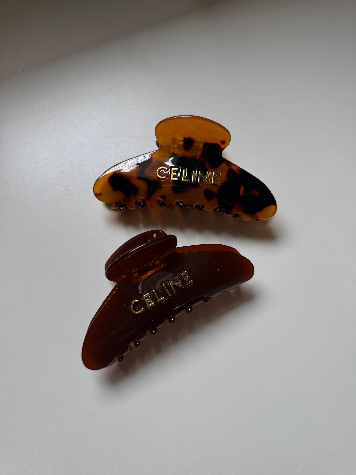 Celine Brown Hair Claw Clip
