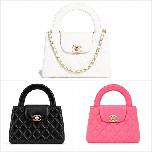 Chanel small Kelly shopper bag (WITHOUT BOX) (IMMEDIATE DELIVERY AVAILABLE)