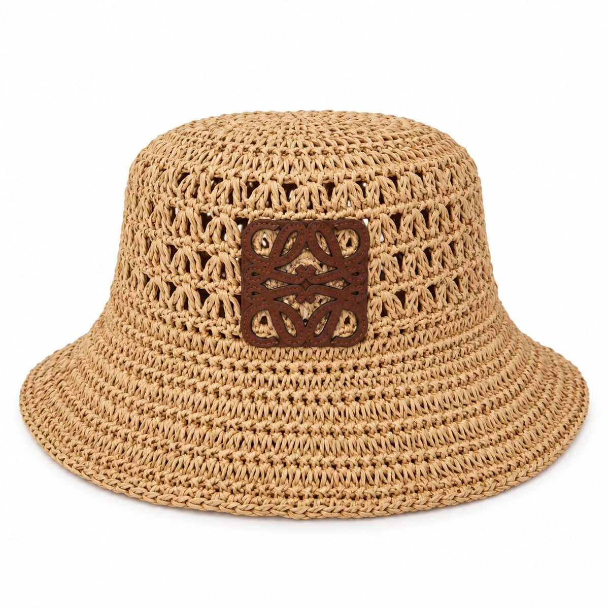 Loewe Woven Raffia Bucket Hat