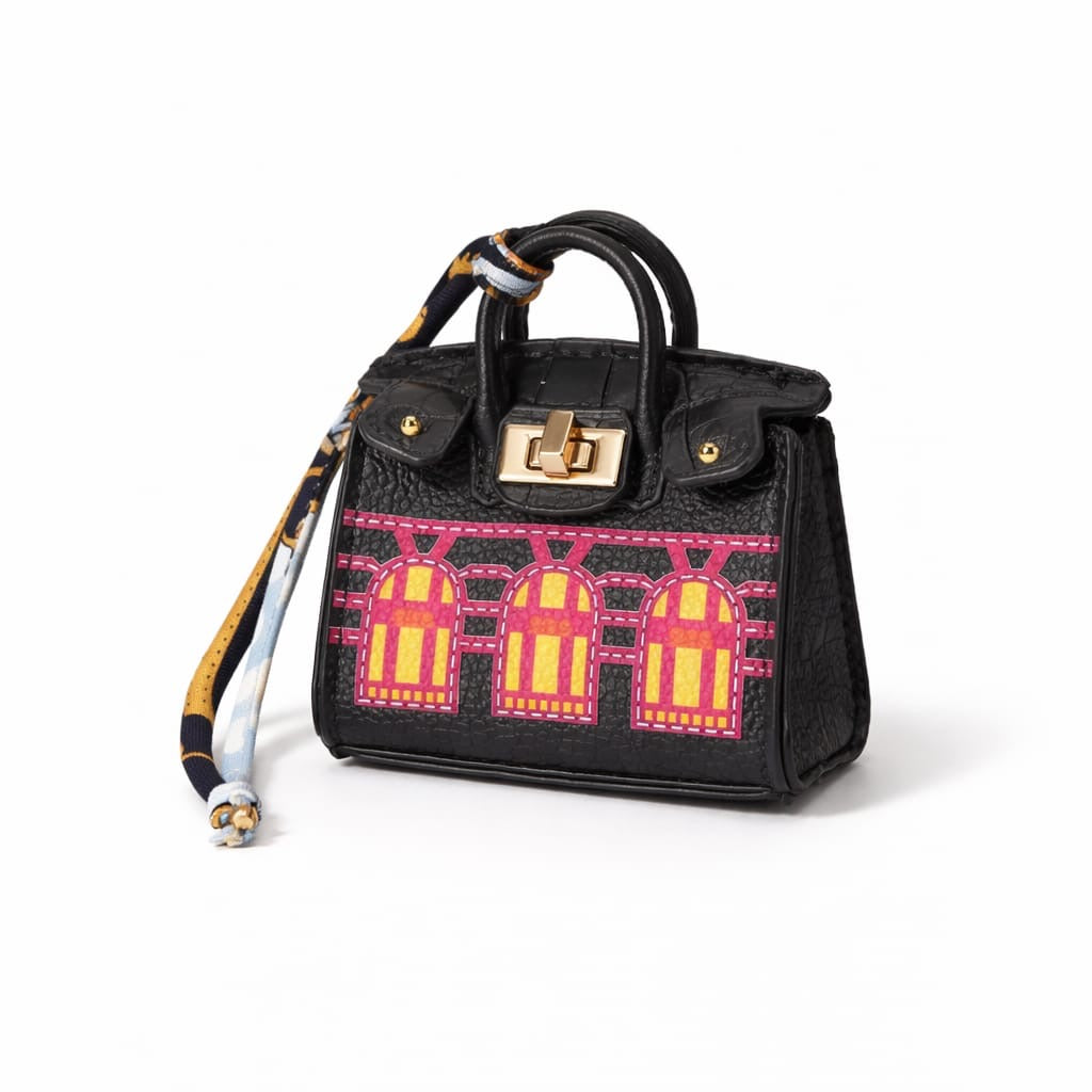 Hermes Fauxborg Birkin Mini bag charm