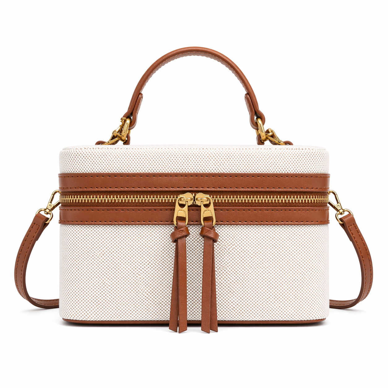 Zara Canva brown square box  (own manufactured) (immediate delivery)