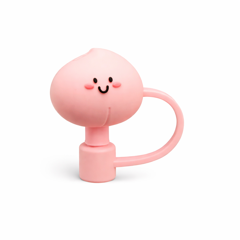 Peach straw cover