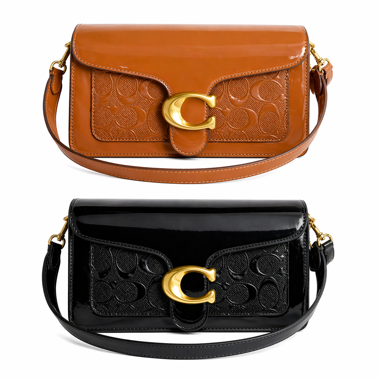 Coach Shiny Shoulder Bag