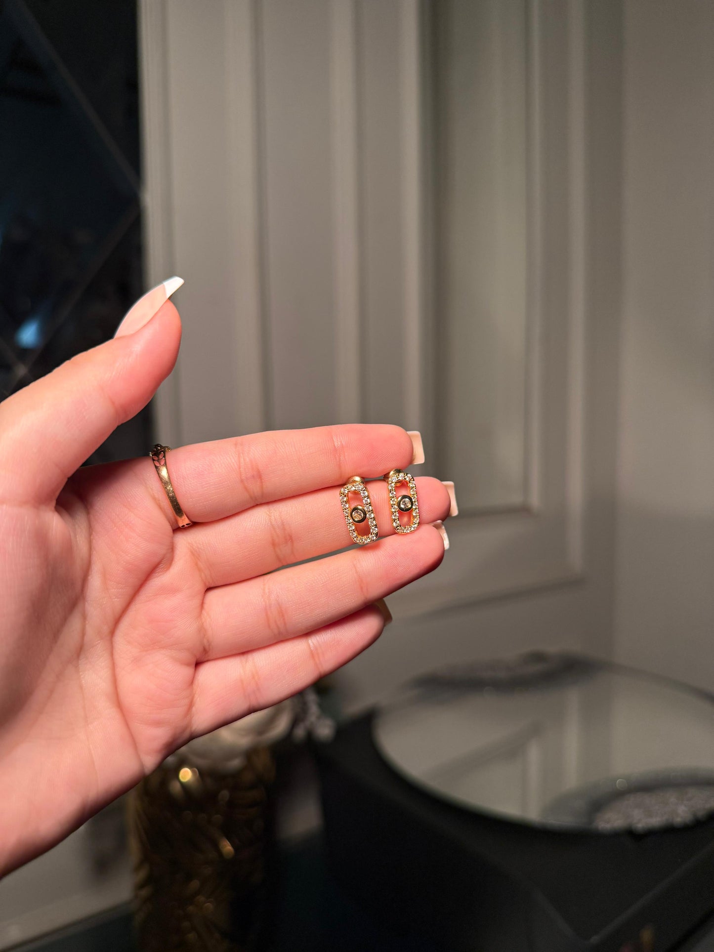 Messika B.Zero1 Rock Chain Necklace/Earring