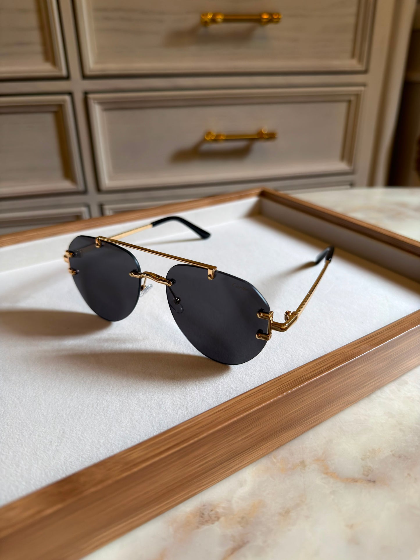 Chanel Black Glasses
