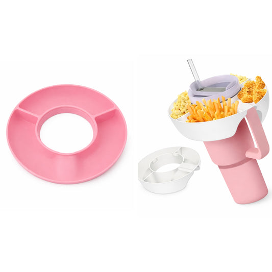 Plastic snack platter cup tumblr 40oz