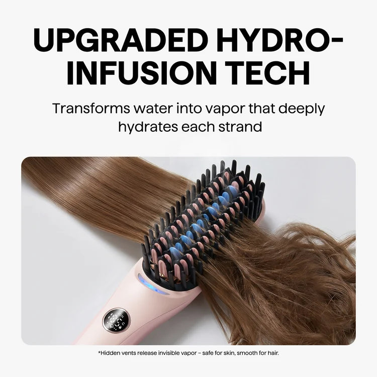 Wavy talk Steambrush Pro
Steam Straightener Brush (Immediate Delivery available)