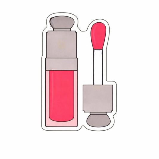 Lip Oil – Metal Phone Charm Sticker