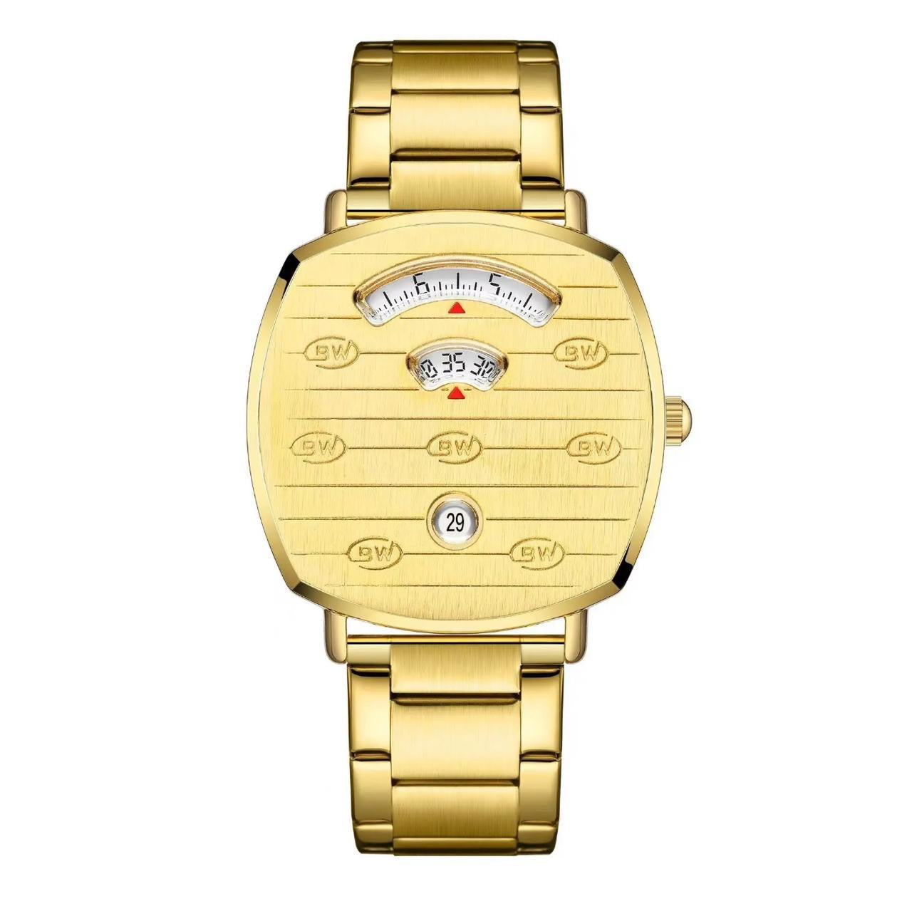 Golden Timepiece Watch