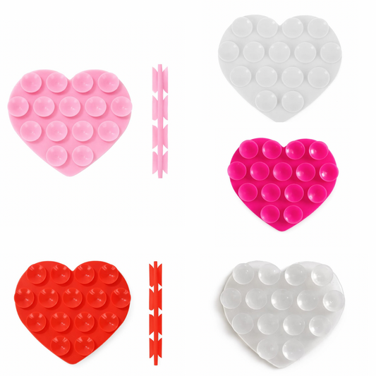Heart double sided sticky grippy