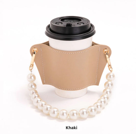 Pearl coffee mug holder