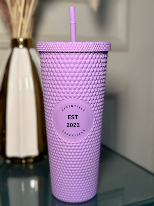 Matte Lavender Laibaessentials studded tumblr