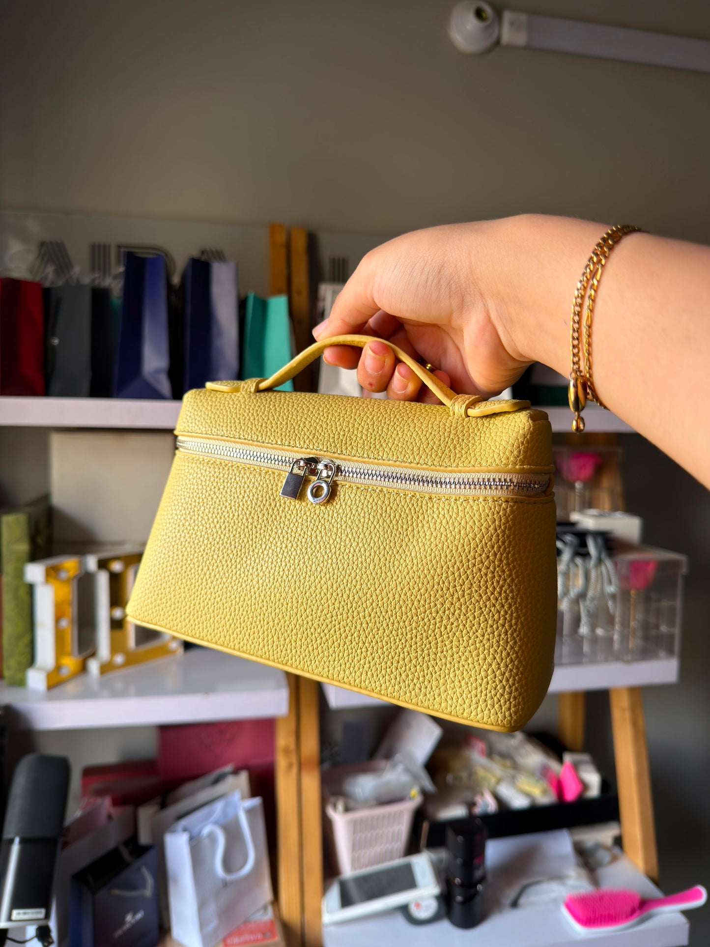 Loro Piana Vanity Case Crossbody Bag