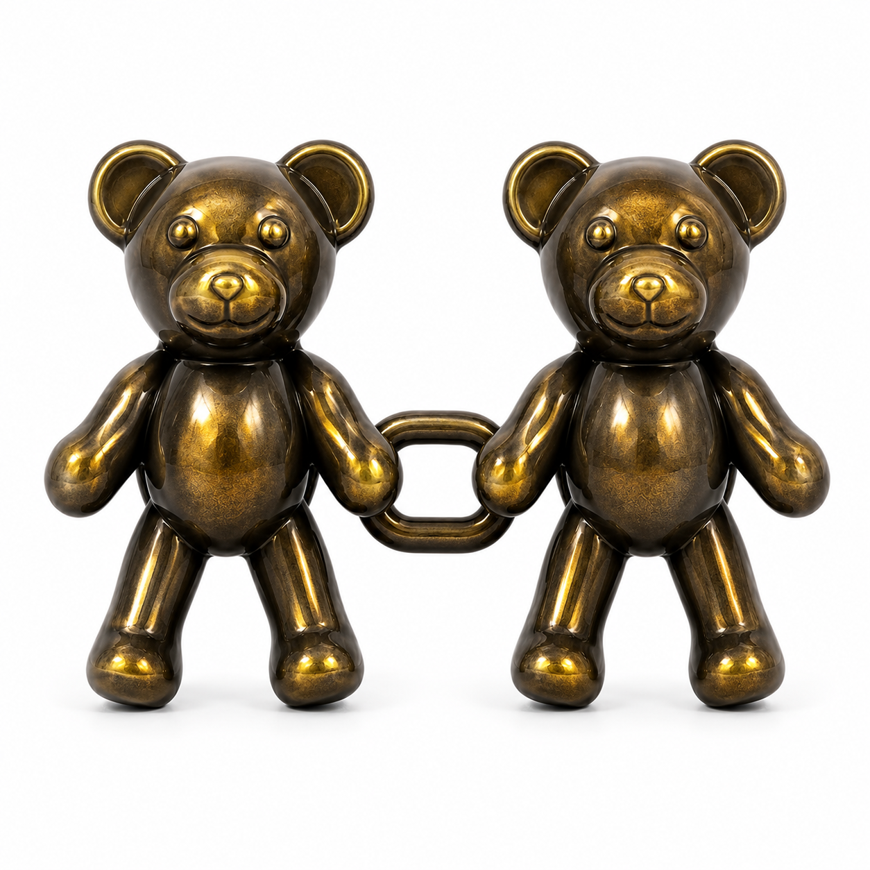 Teddy Bear Denim Charm
 🐻