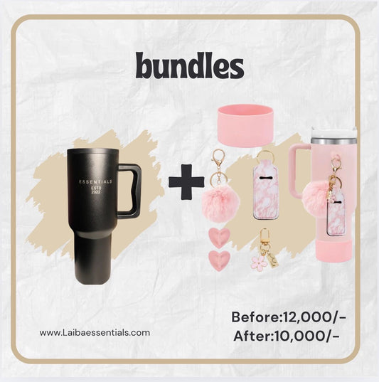 BLACK TREK TUMBLER BUNDLE