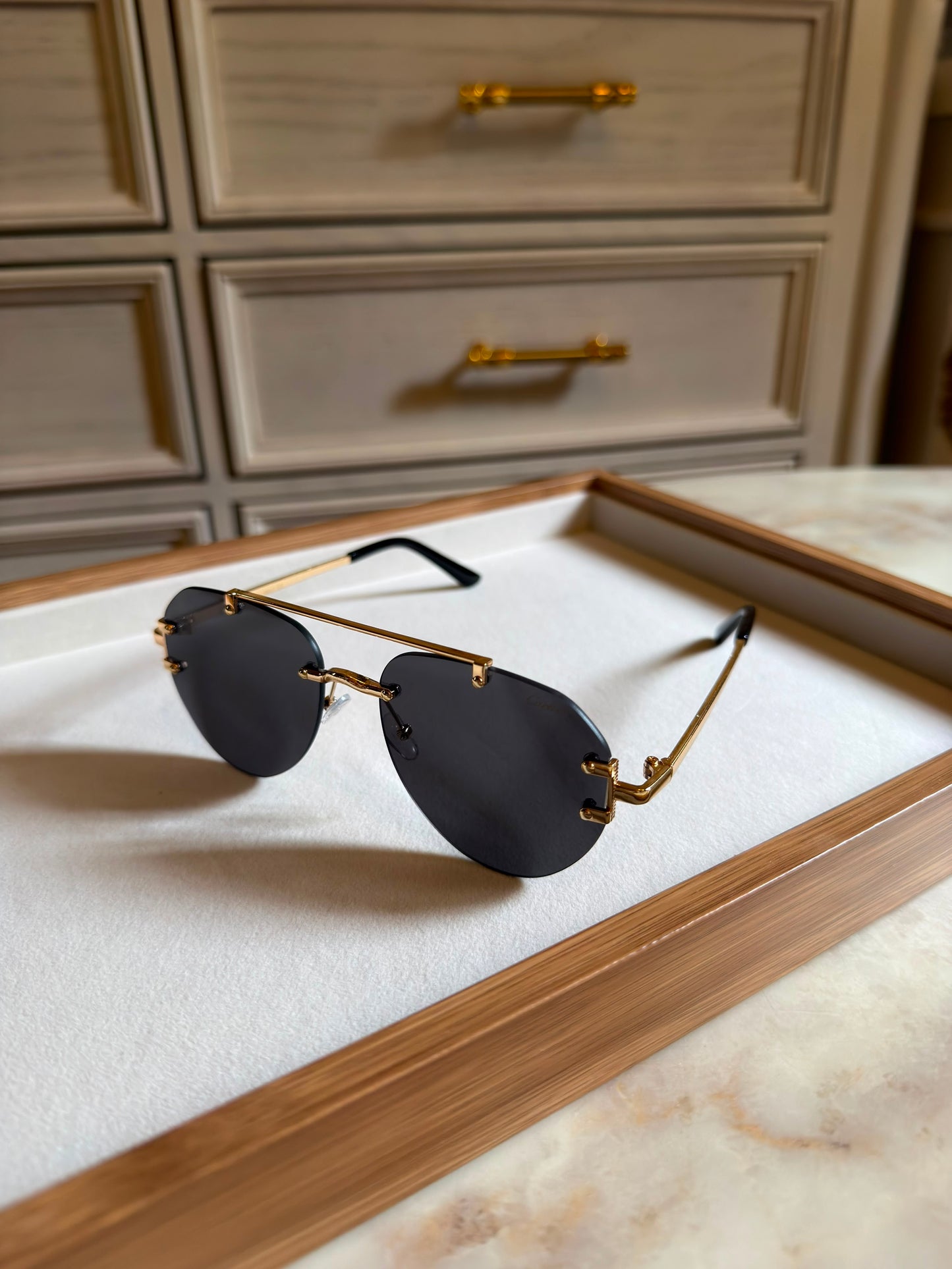 Chanel Black Glasses