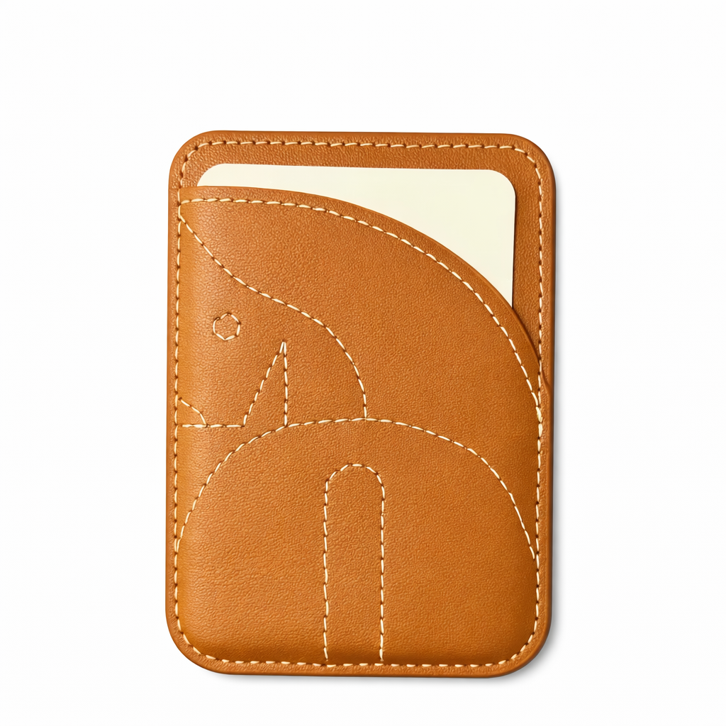 Hermes Brown Magnetic Cardholder (15-20 Days Delivery Time)