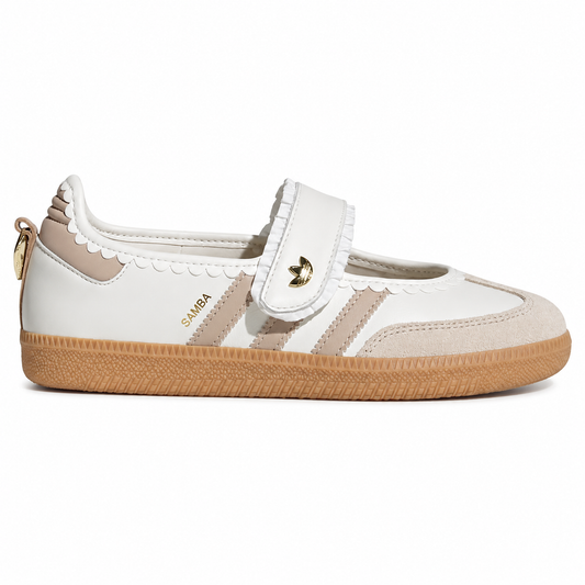 Adidas Samba Mary Jane Sneakers – White/Cream