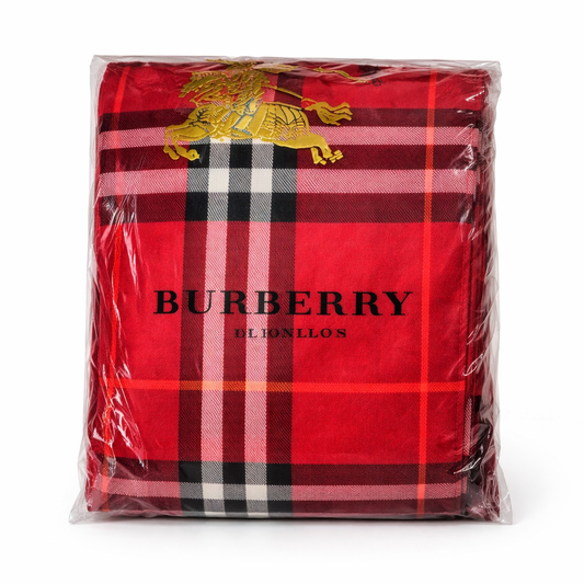 Burberry red scarf/ stole (IMMEDIATE DELIVERY AVAILABLE)