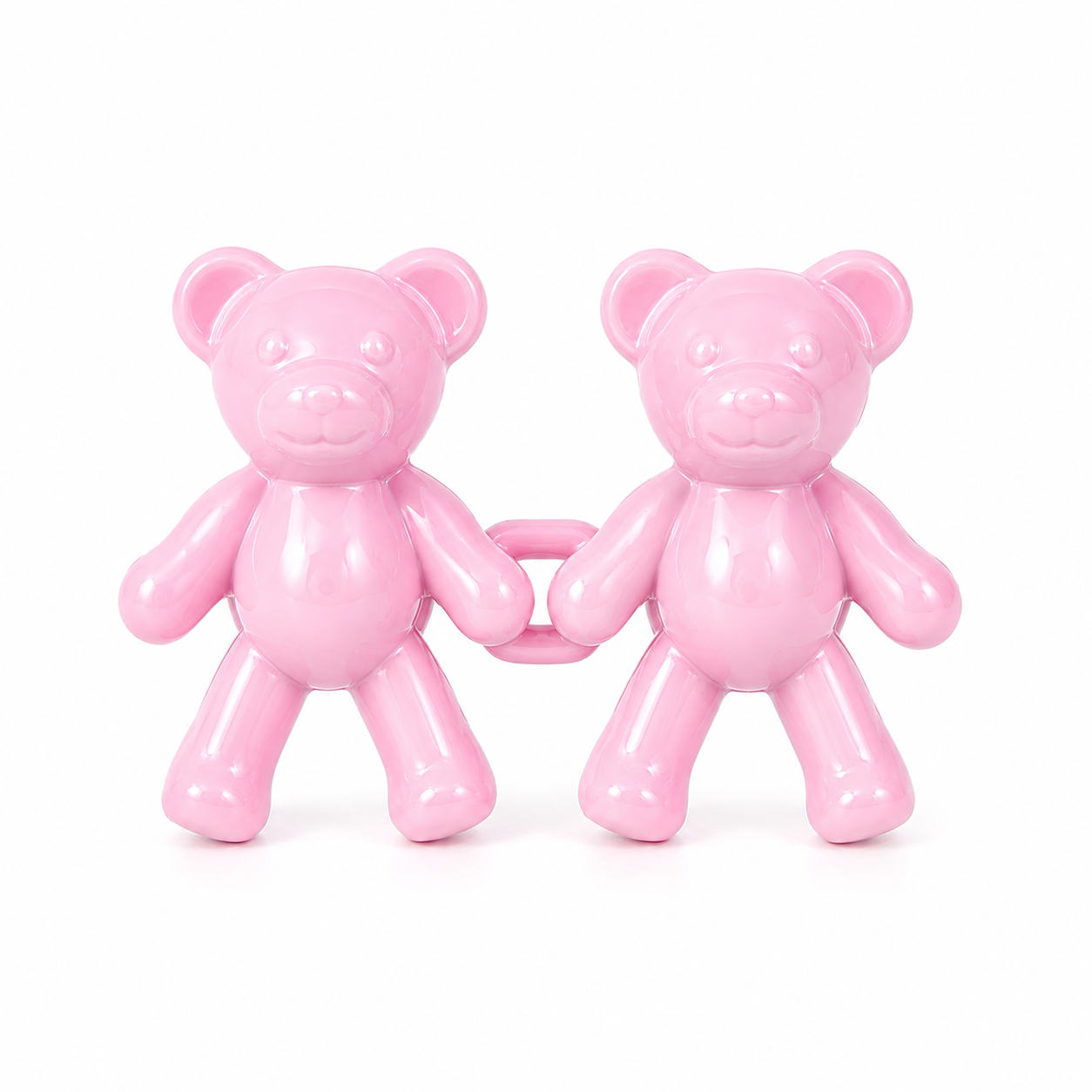 Teddy Bear Denim Charm
 🐻
