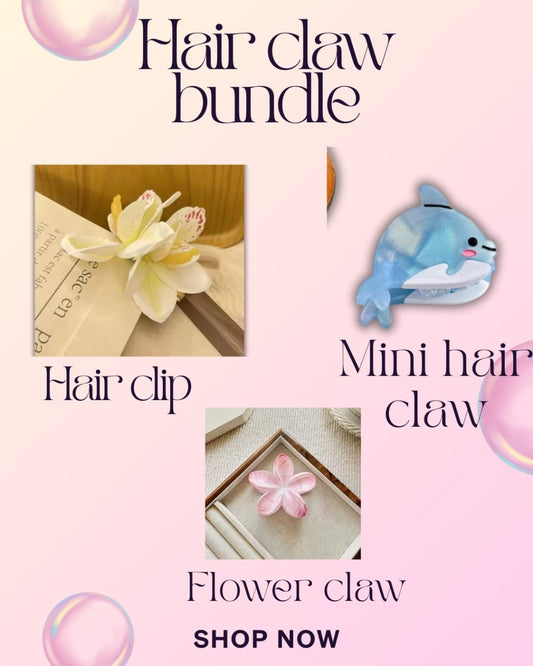 Hair Claws Bundle