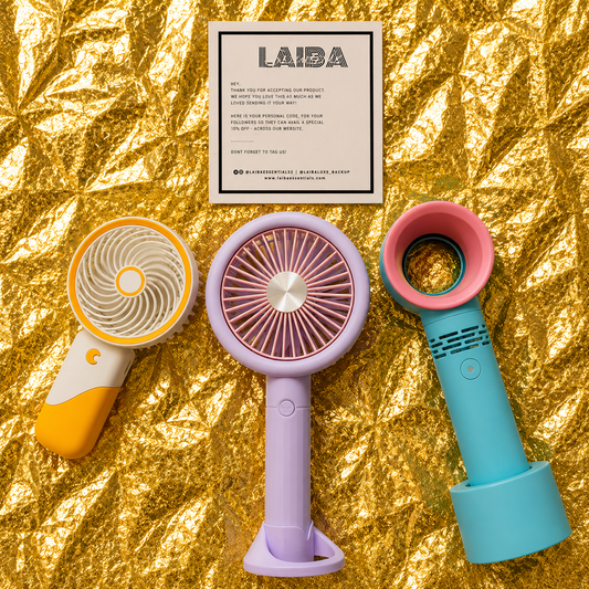 3pc Summer Fans Value pack