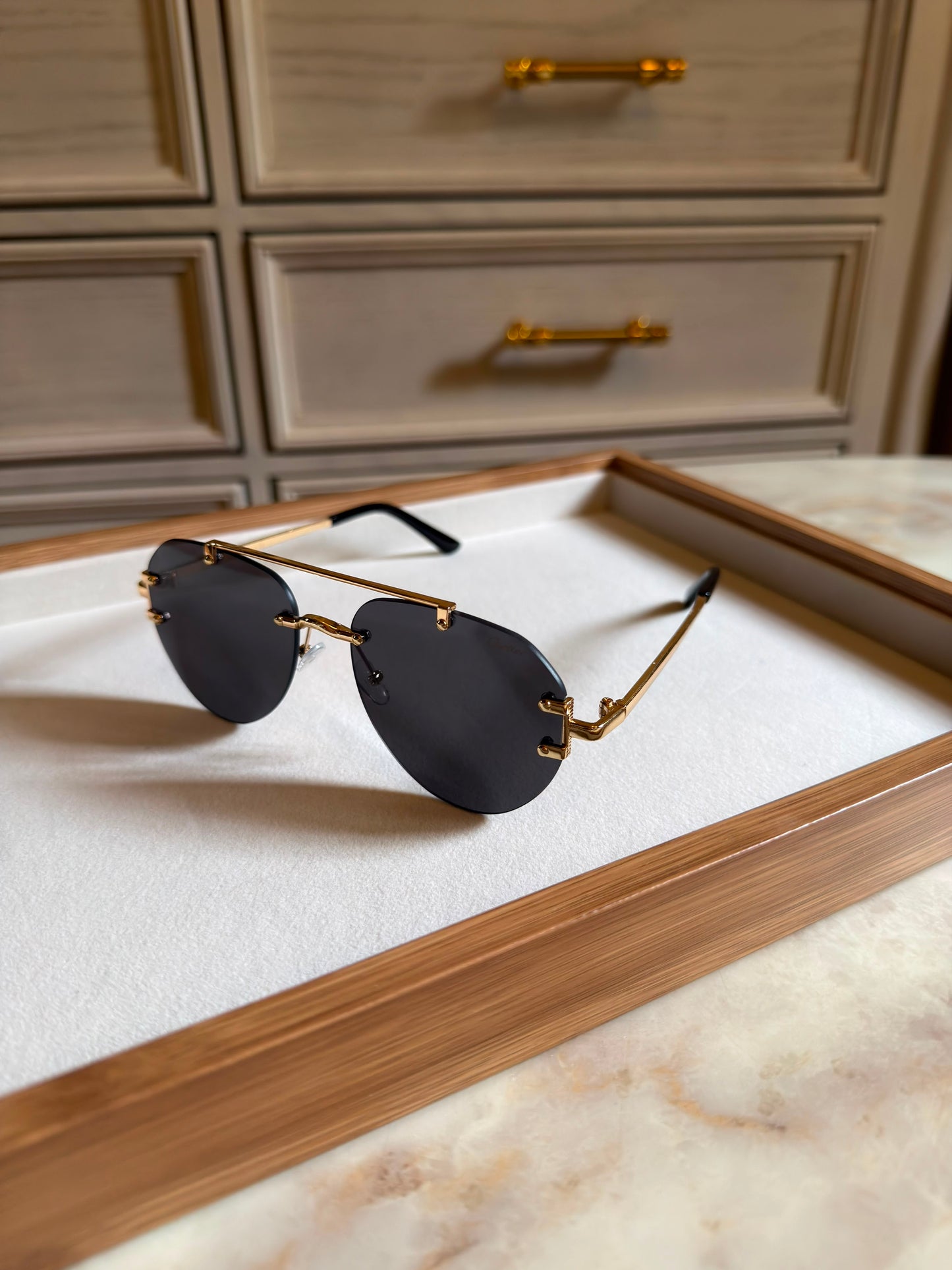 Chanel Black Glasses