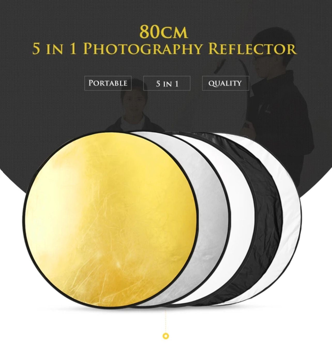 5 in 1 photography reflector