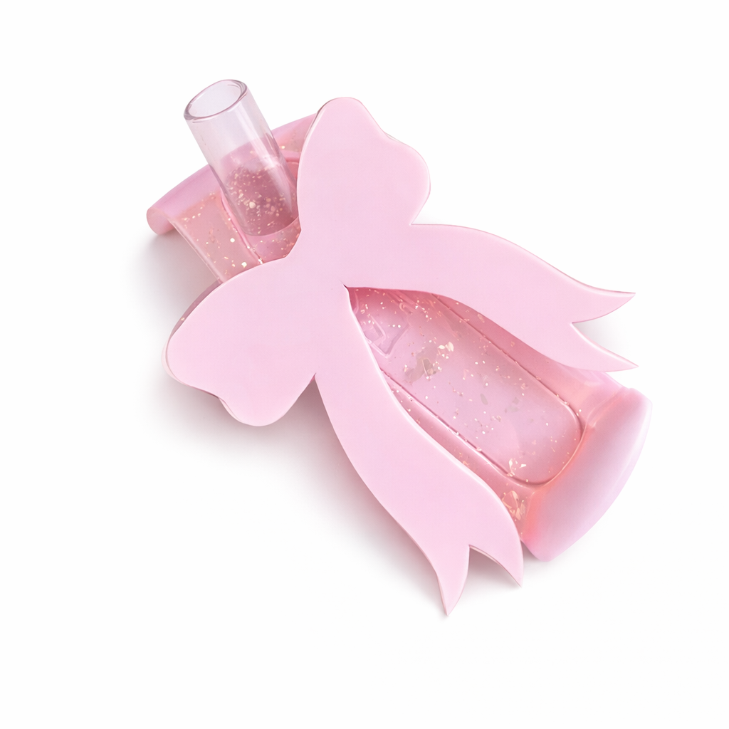 Acrylic tumbler lids charm keychain