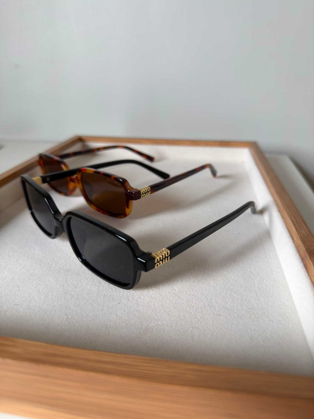 Miu Miu Rectangular Sunglasses