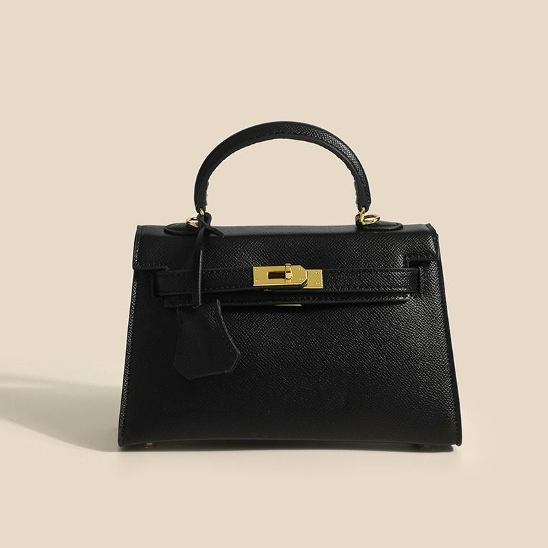 Black Mini Kelly Birkin Bag (In Stock)