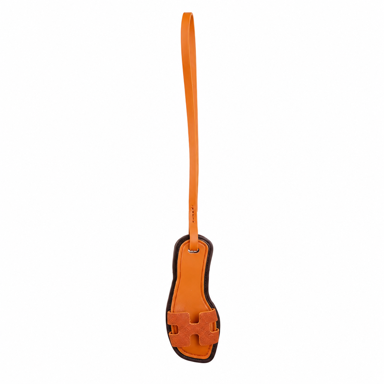 Hermes Mini Sandal Leather Bag Charm