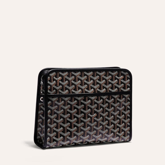 Black Goyard Jouvence MM Toiletry Bag (15-20 Days Delivery Time)