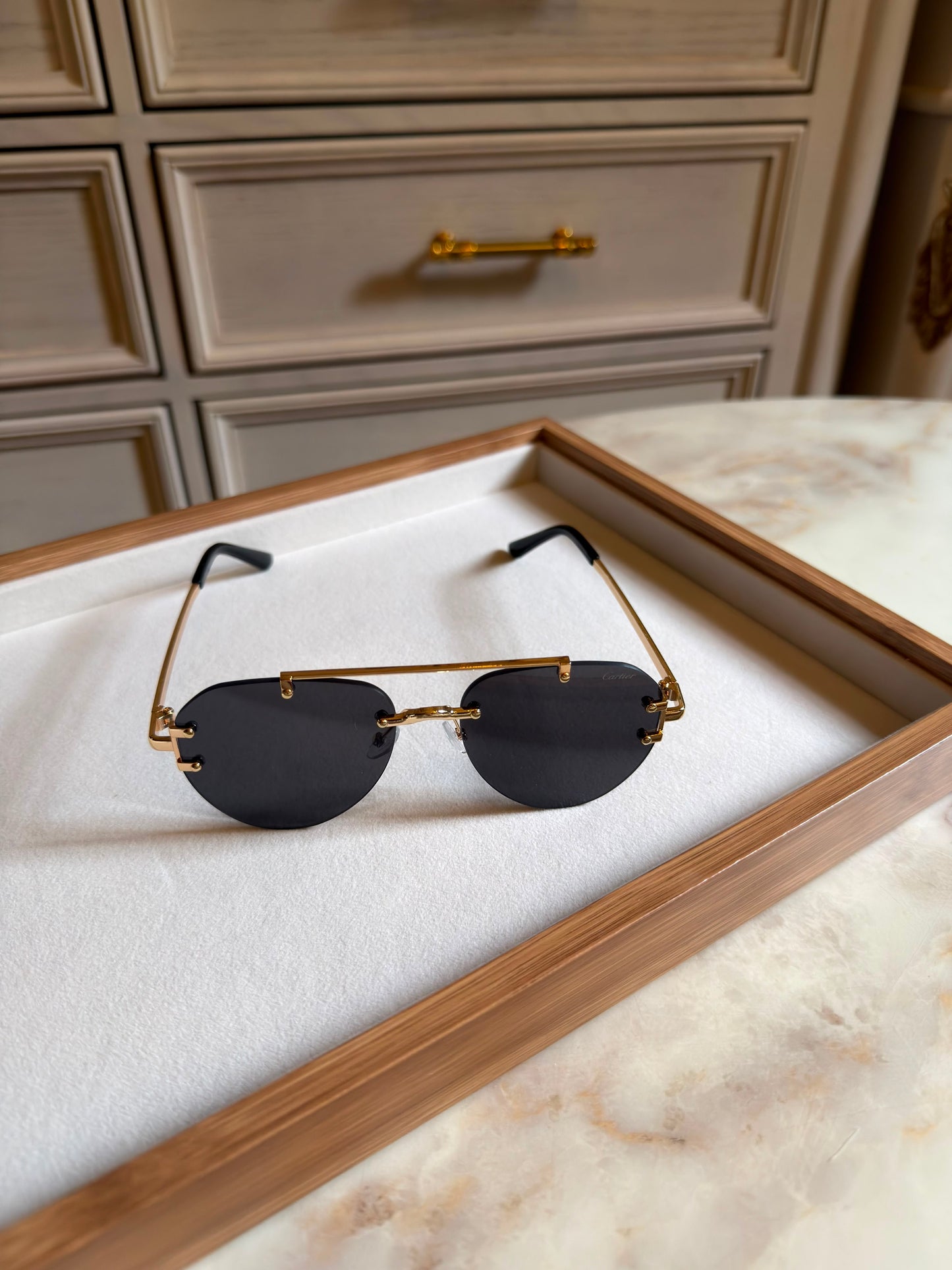 Chanel Black Glasses