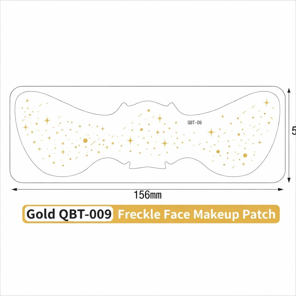 Freckles face makeup patches