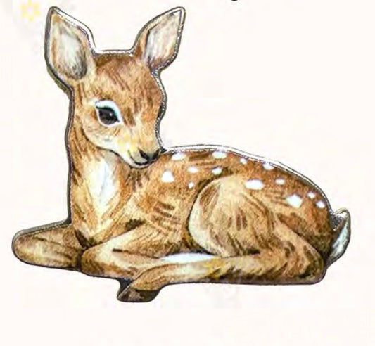 Deer Metal Phone Sticker