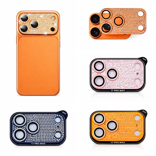 Diamond Bling Camera Lens Protector for iPhone 17 Pro Max