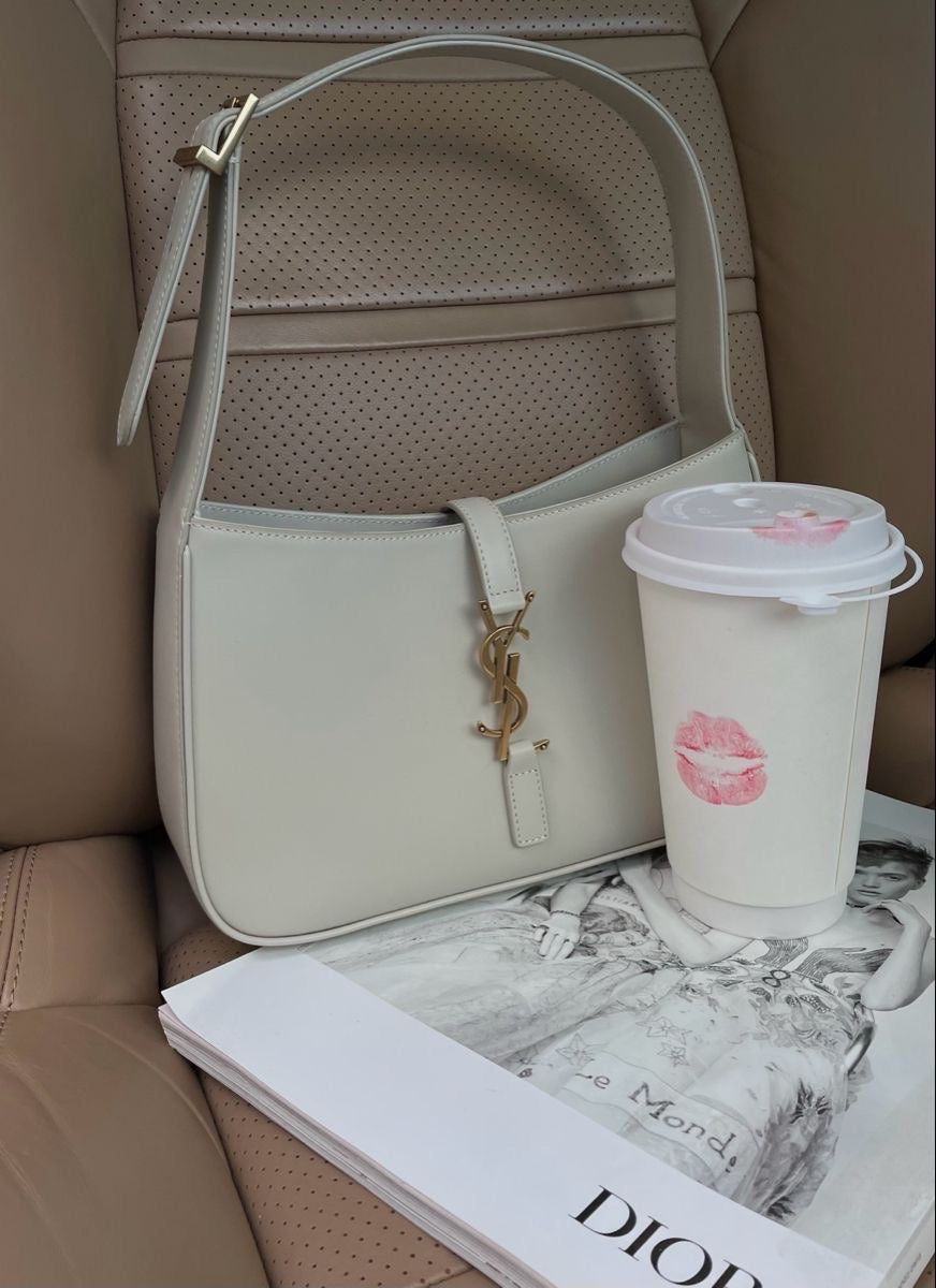 Cream YSL Shoulder Bag (pre order)