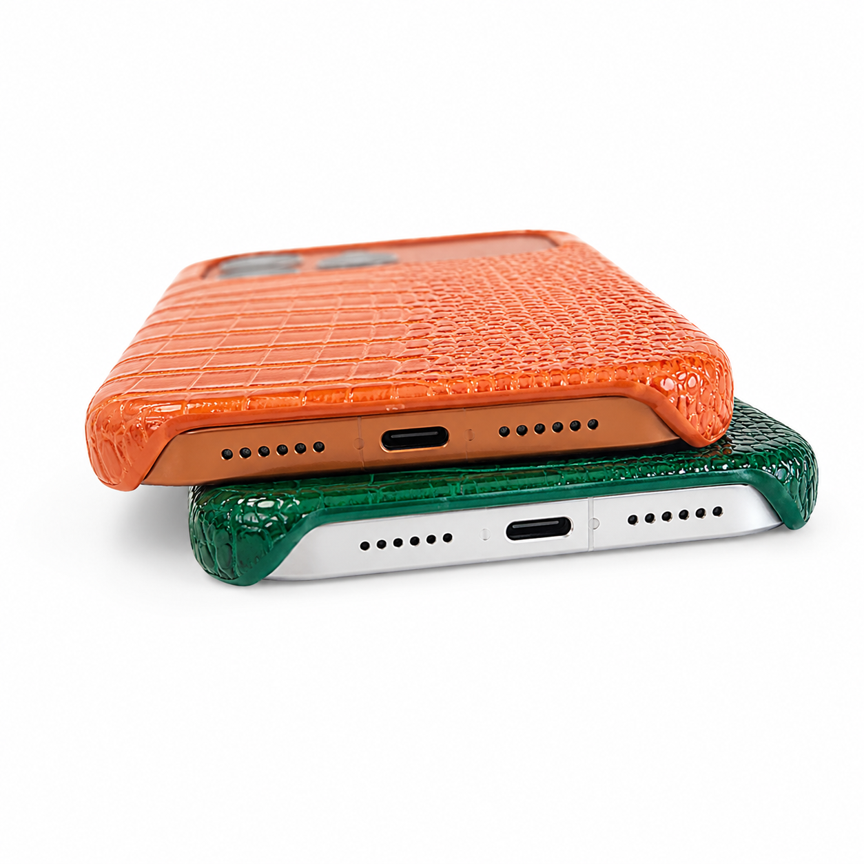 Crocodile Leather Phone Case 17 Pro Max