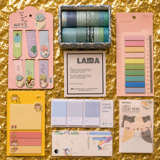7pc Stationery Value pack