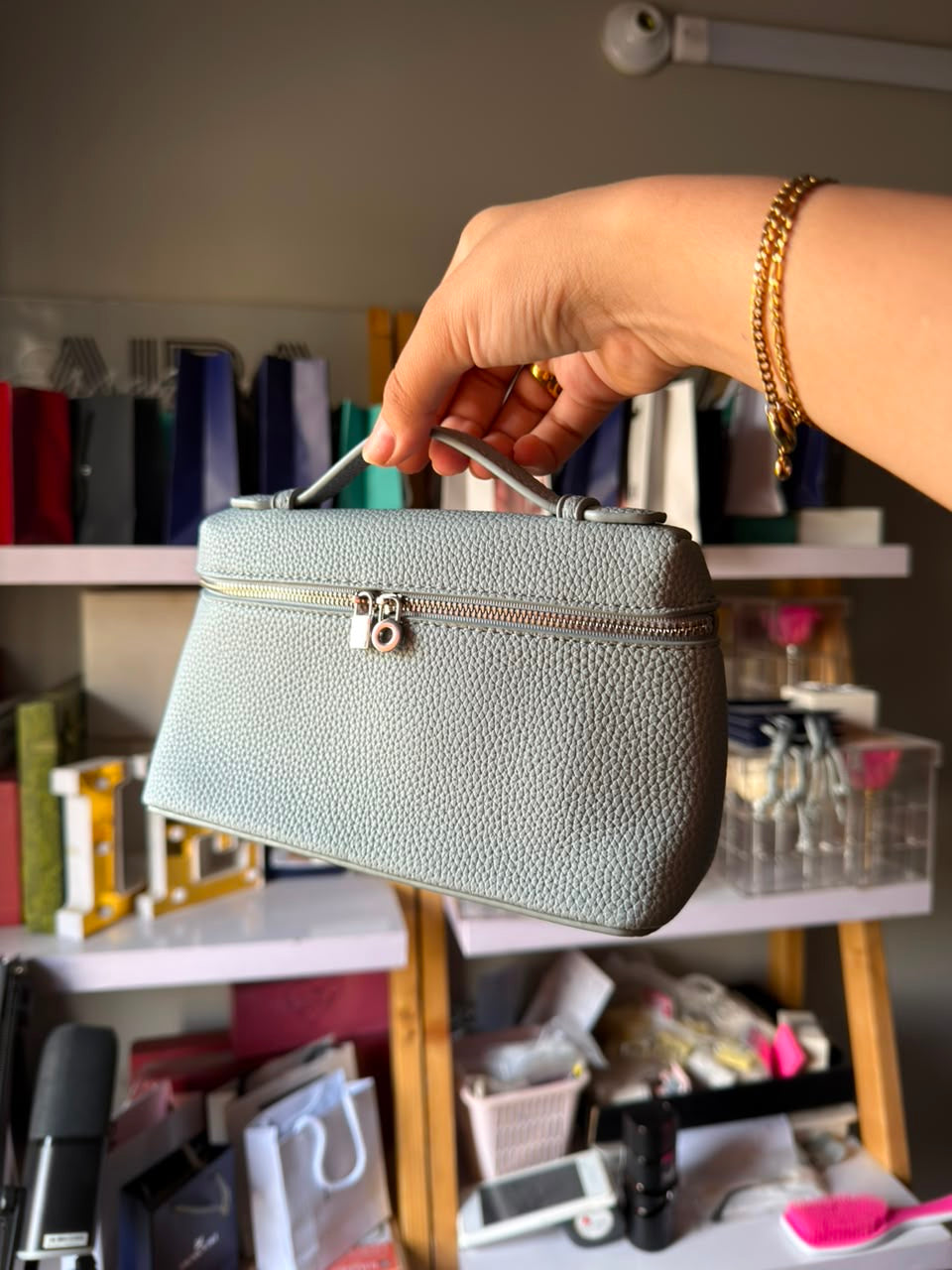 Loro Piana Vanity Case Crossbody Bag