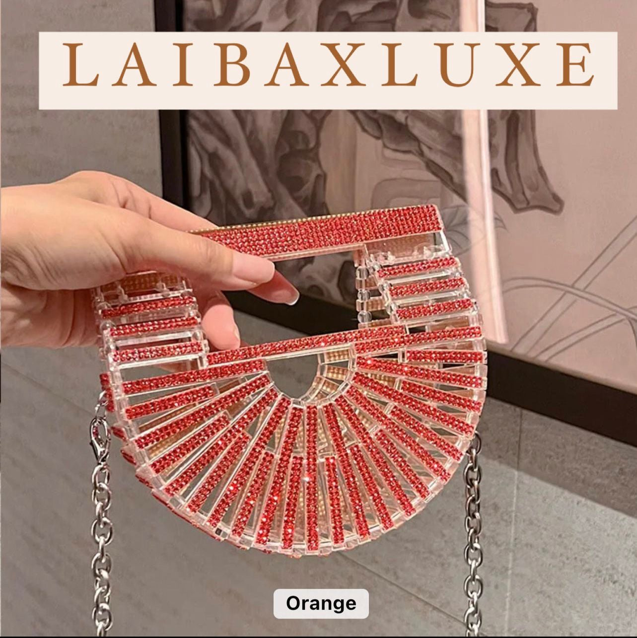 Laibaxluxe ugals crystal bag (pre order)