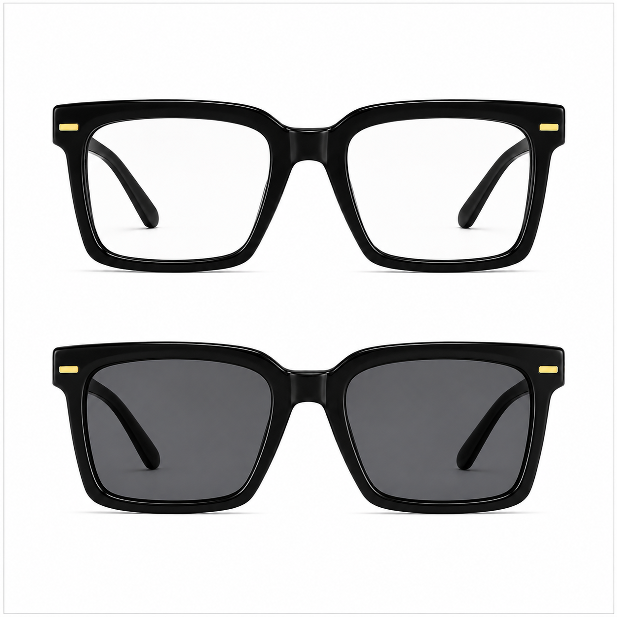 MiuMiu Square frame glasses/ Sunglasses
