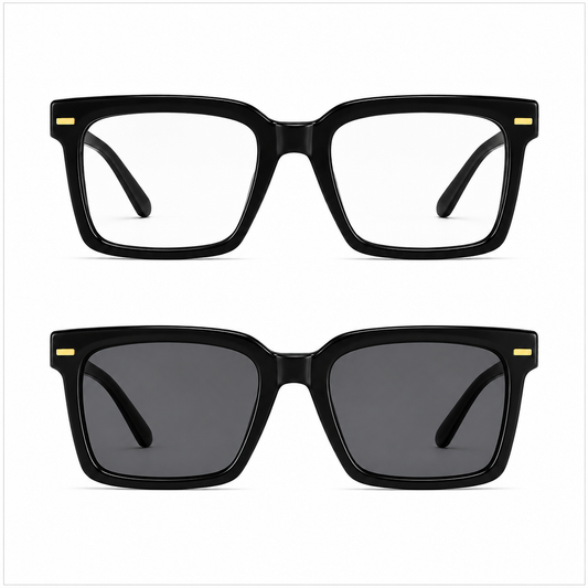MiuMiu Square frame glasses/ Sunglasses