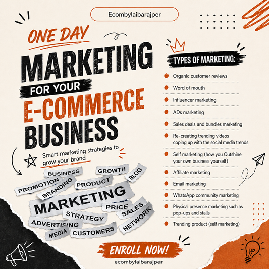 One Day Marketing For Your E-Commerce Business