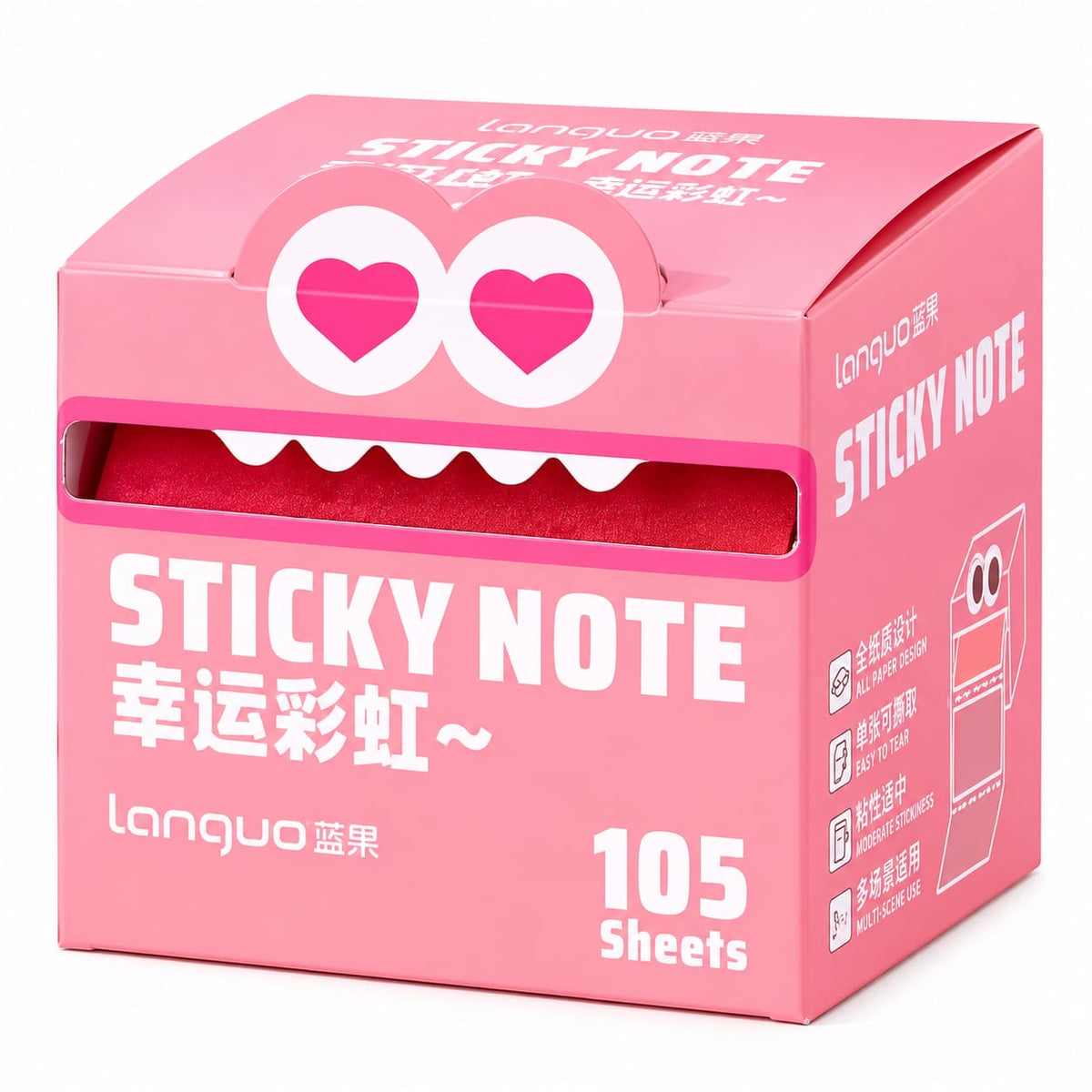 Mr. Paper Pull-Out Transparent Sticky Notes